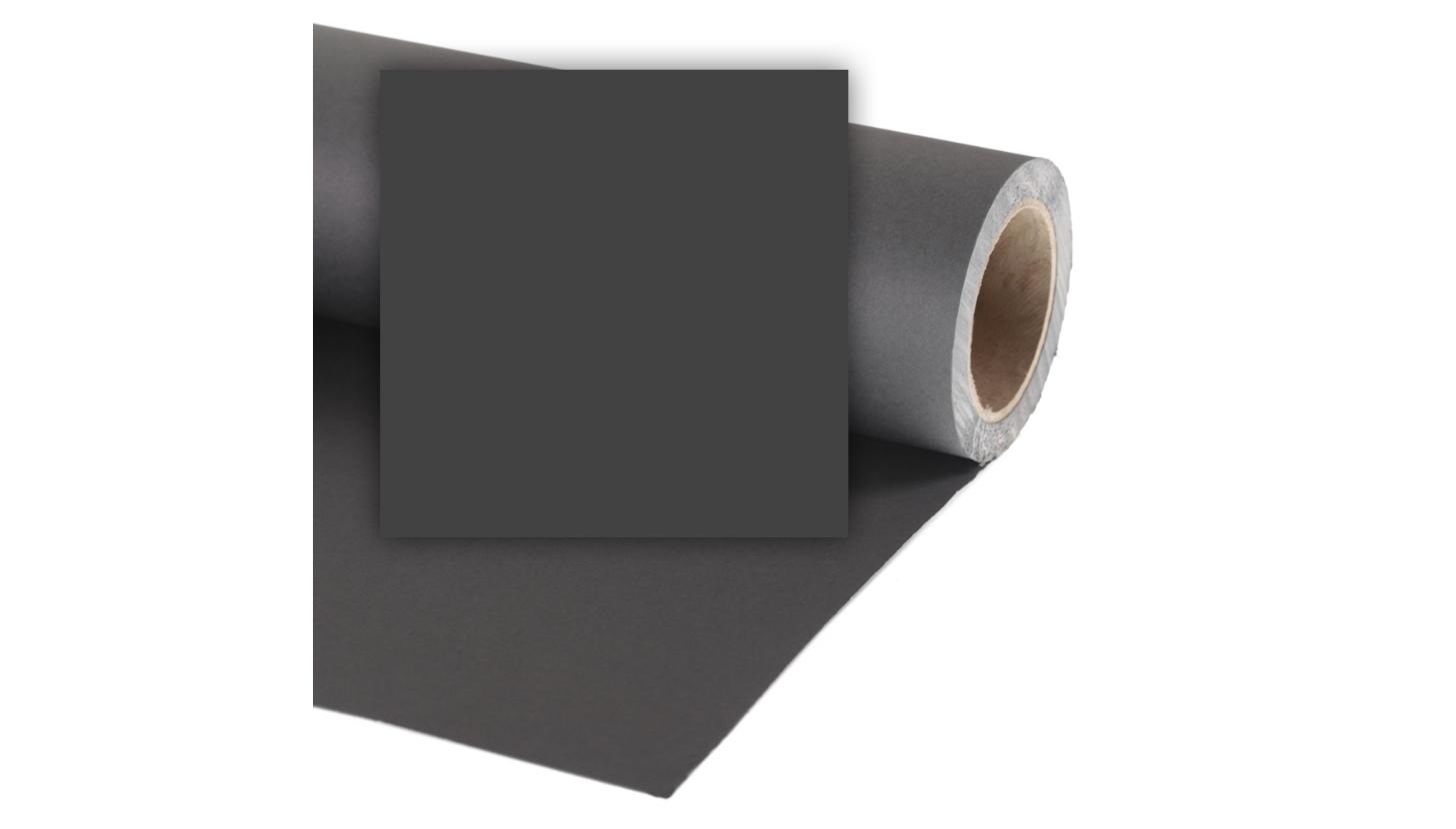 Colorama - Paper backdrop 3x11m - Black - Consumables - lighting rental equipment